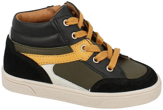 Chaussures hautes/Botillons 35 BELLAMY ROUEN Noir Kaki Chaussures Basket 3665690911202