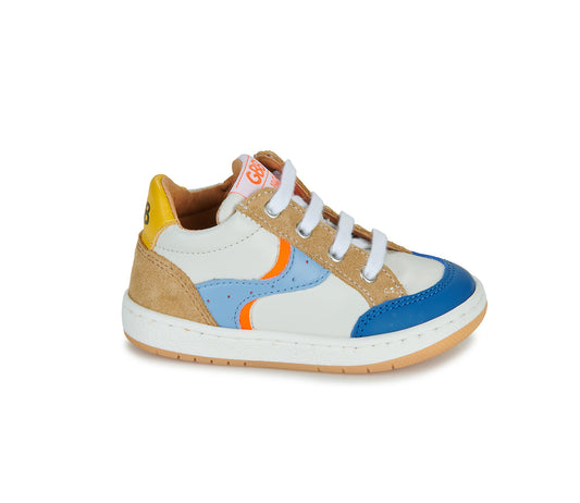 GBB AURELIA Blanc Multi Chaussures Hautes Bottillons