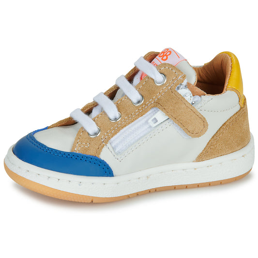 GBB AURELIA Blanc Multi Chaussures Hautes Bottillons