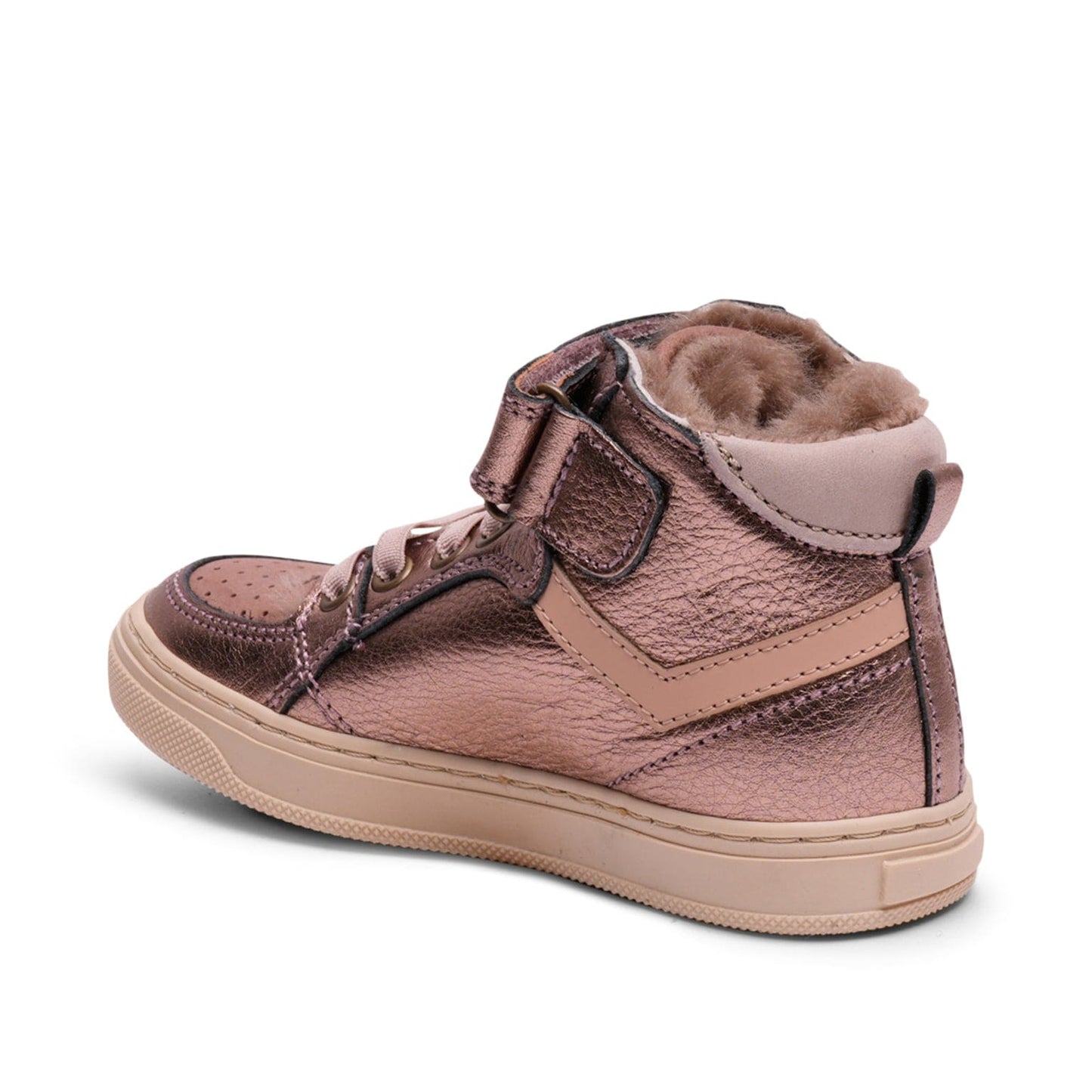 Chaussures hautes/Botillons 28 BISGAARD ISAK LAMB Rose Gold Doublé chaud chaussures