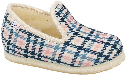 Chaussons BELLAMY ANGEL Ecossais Marine Chaussons