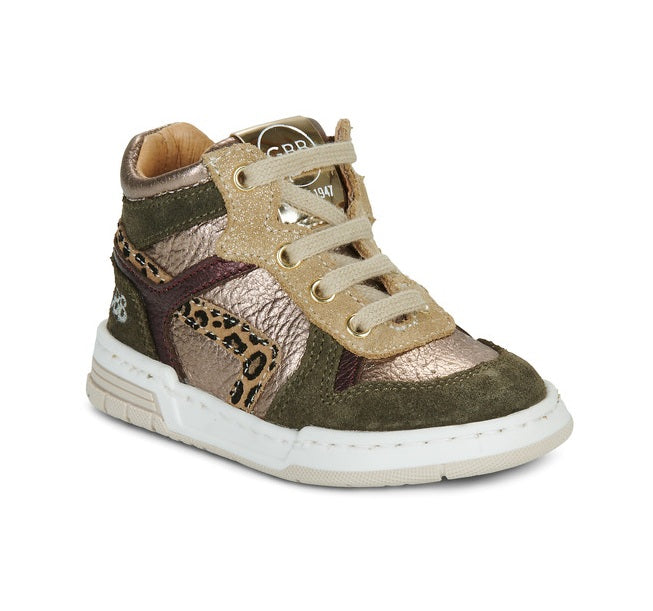 GBB AZELIE Camel Poney Chaussures Hautes Bottillons