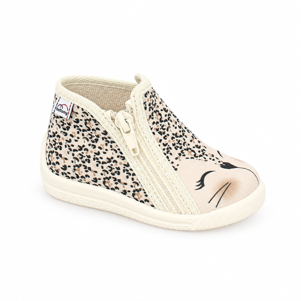BELLAMY THALI Panthere beige Chaussons