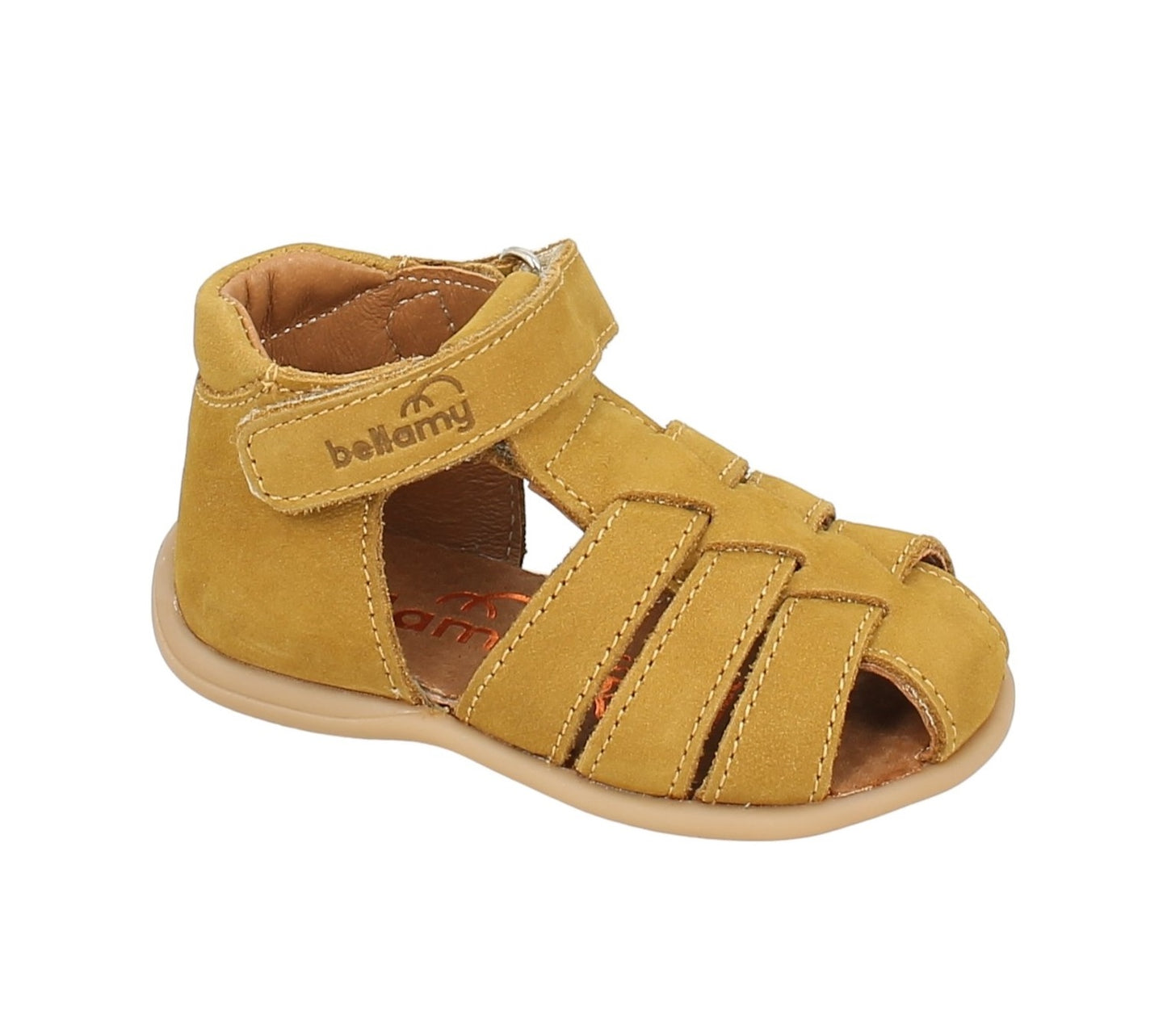 BELLAMY PARVEL moutarde Sandales Nu Pieds