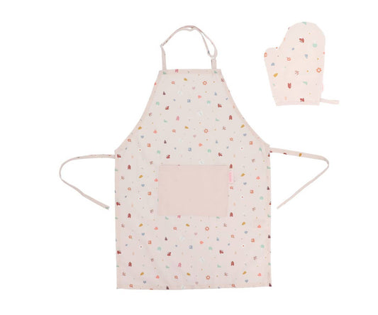 Tutete Ensemble Tablier et Gant Geometric Nature