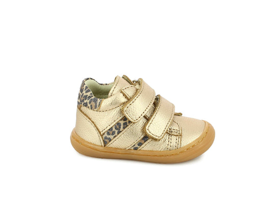 Chaussures Basses/Baskets/Sneakers BELLAMY MINNIE Or Léo Chaussures Premiers Pas