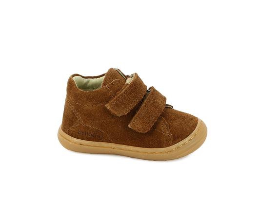 Chaussures Basses/Baskets/Sneakers BELLAMY LOULOU FLEX Camel Velours Chaussures Bottillons Premiers Pas