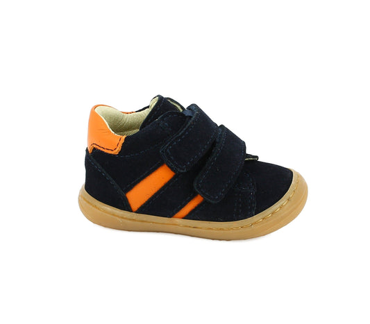 Chaussures hautes/Botillons BELLAMY BRYANO Marine Orange Chaussures Botillons