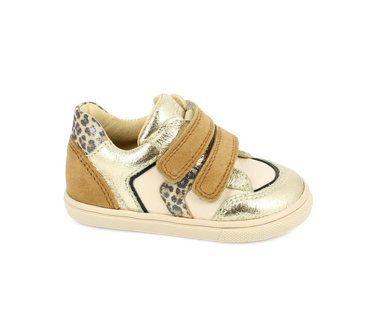 Chaussures Basses/Baskets/Sneakers BELLAMY NEVE Or Léo chaussures Basses Baskets