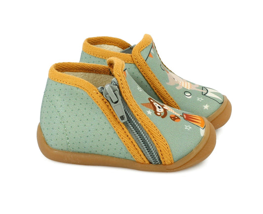 Chaussons BELLAMY PAULIN Circus Vert Chaussons