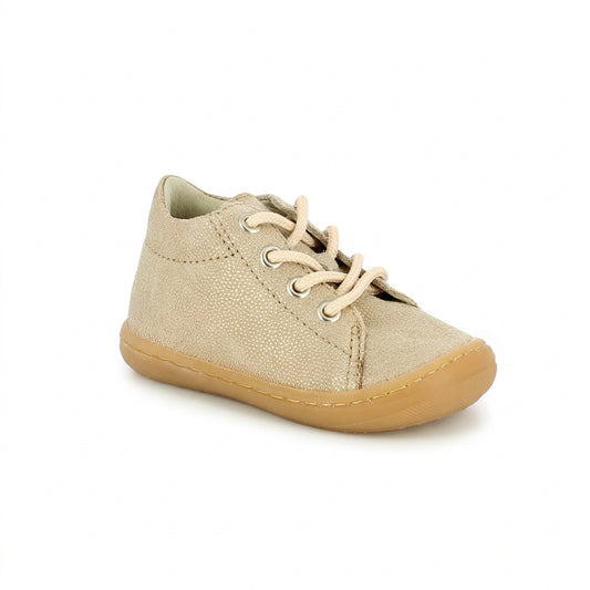 BELLAMY PRINCESSE Beige Paillettes Chaussures Premiers Pas