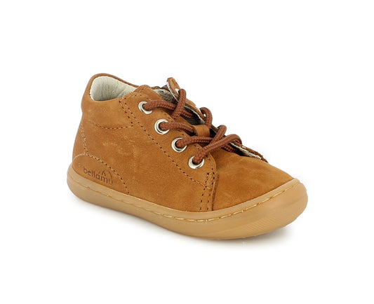 BELLAMY LEO ZIP Camel chaussures hautes Bottillons Premiers Pas