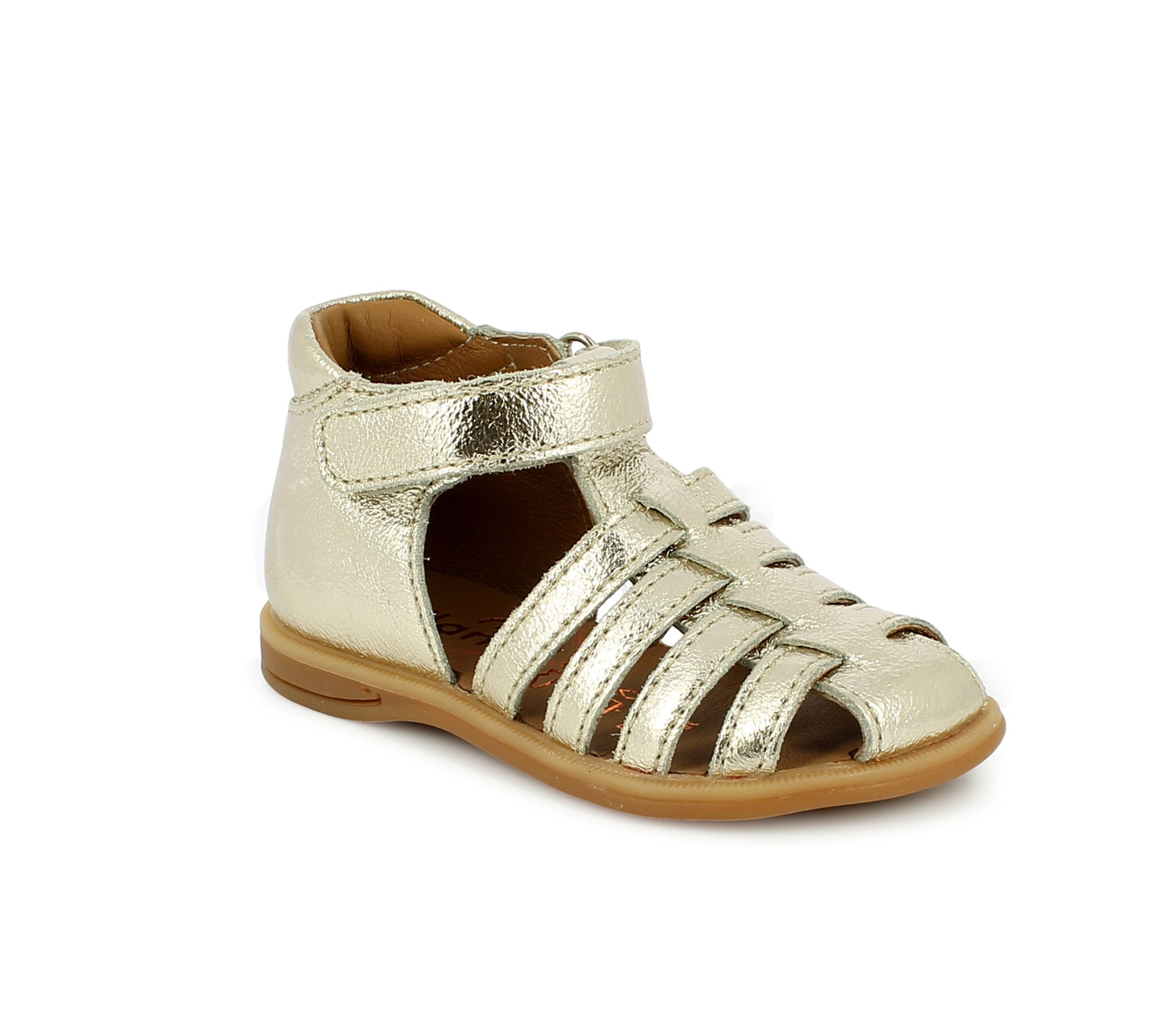 BELLAMY PAILLETTE Or Sandales Nu Pieds
