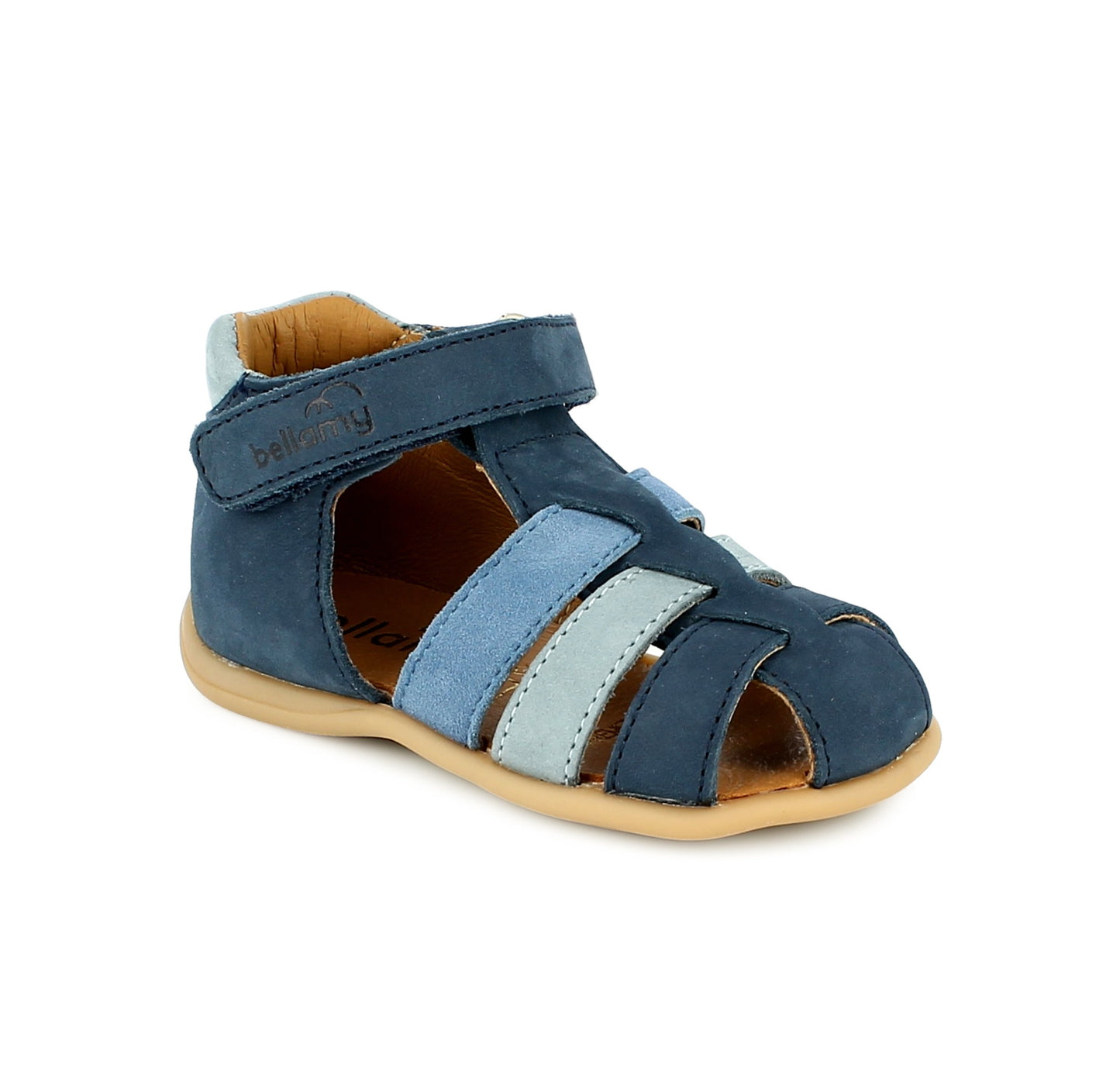 BELLAMY PARVEL Marine Bleu Sandales Nu Pieds