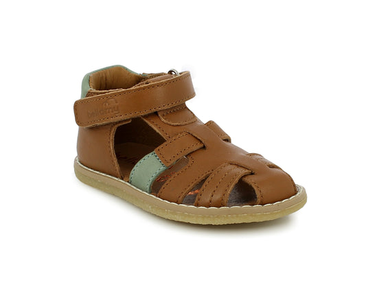 BELLAMY CLOVIS Camel Sandales Nu Pieds