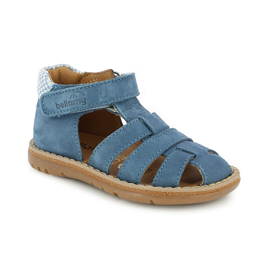 BELLAMY PIERRO Bleu Sandales Nu Pieds