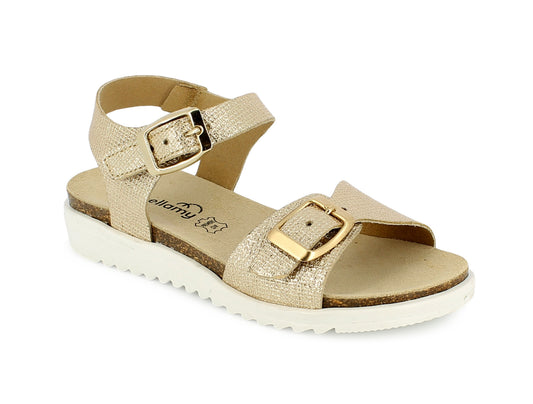BELLAMY GRECE Or Sandales Nu Pieds
