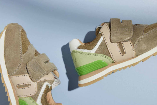 Chaussures Basses/Baskets/Sneakers BISGAARD WINSTON Kaki chaussures Baskets