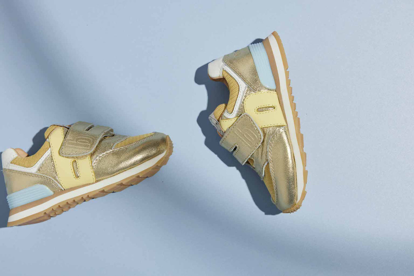 BISGAARD WINSTON Gold chaussures Baskets