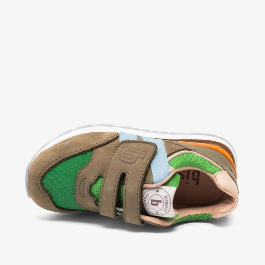 Chaussures Basses/Baskets/Sneakers BISGAARD WINSTON Vibrant green chaussures Baskets