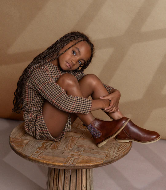 ACEBOS 5274 Camel boots/bottines