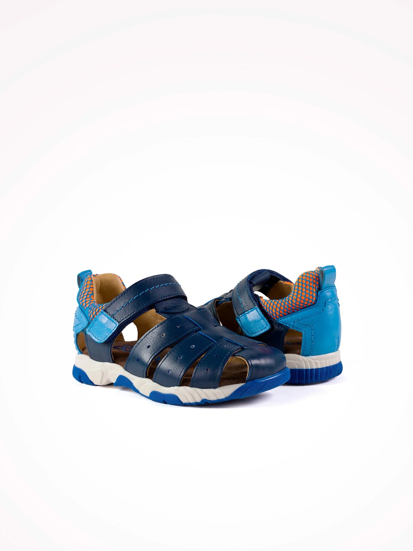 ACEBOS 5826 Marine sandales nu-pieds