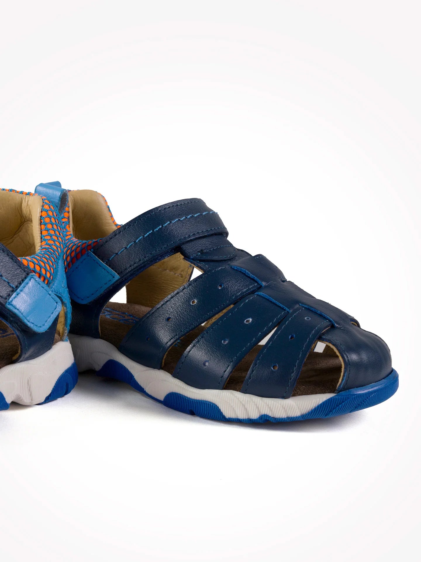 ACEBOS 5826 Marine sandales nu-pieds