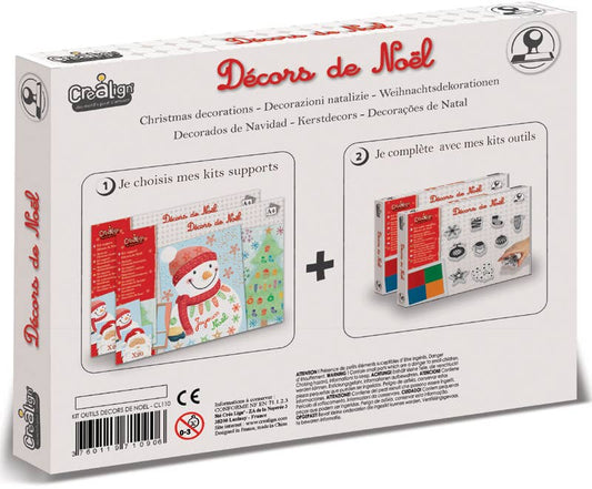 Kit outils tampons "Décors de Noël"