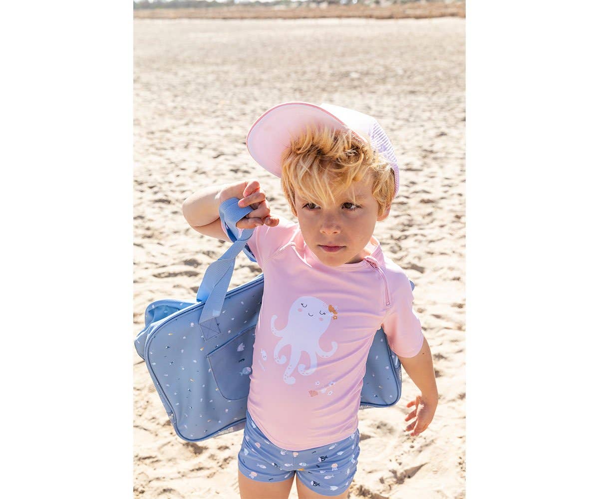 Tutete Casquette de protection solaire pour enfants motif poissons