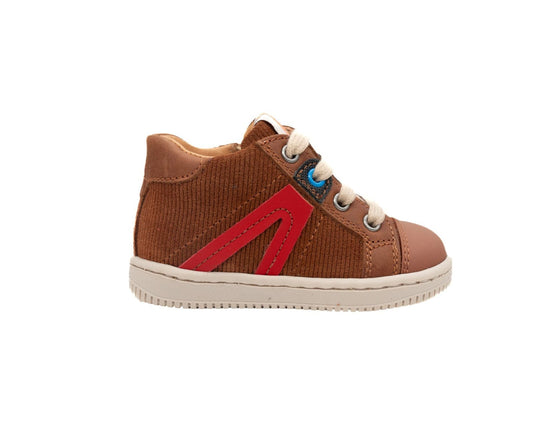 Chaussures hautes/Botillons BABYBOTTE FERID Zip Cognac chaussures botillons