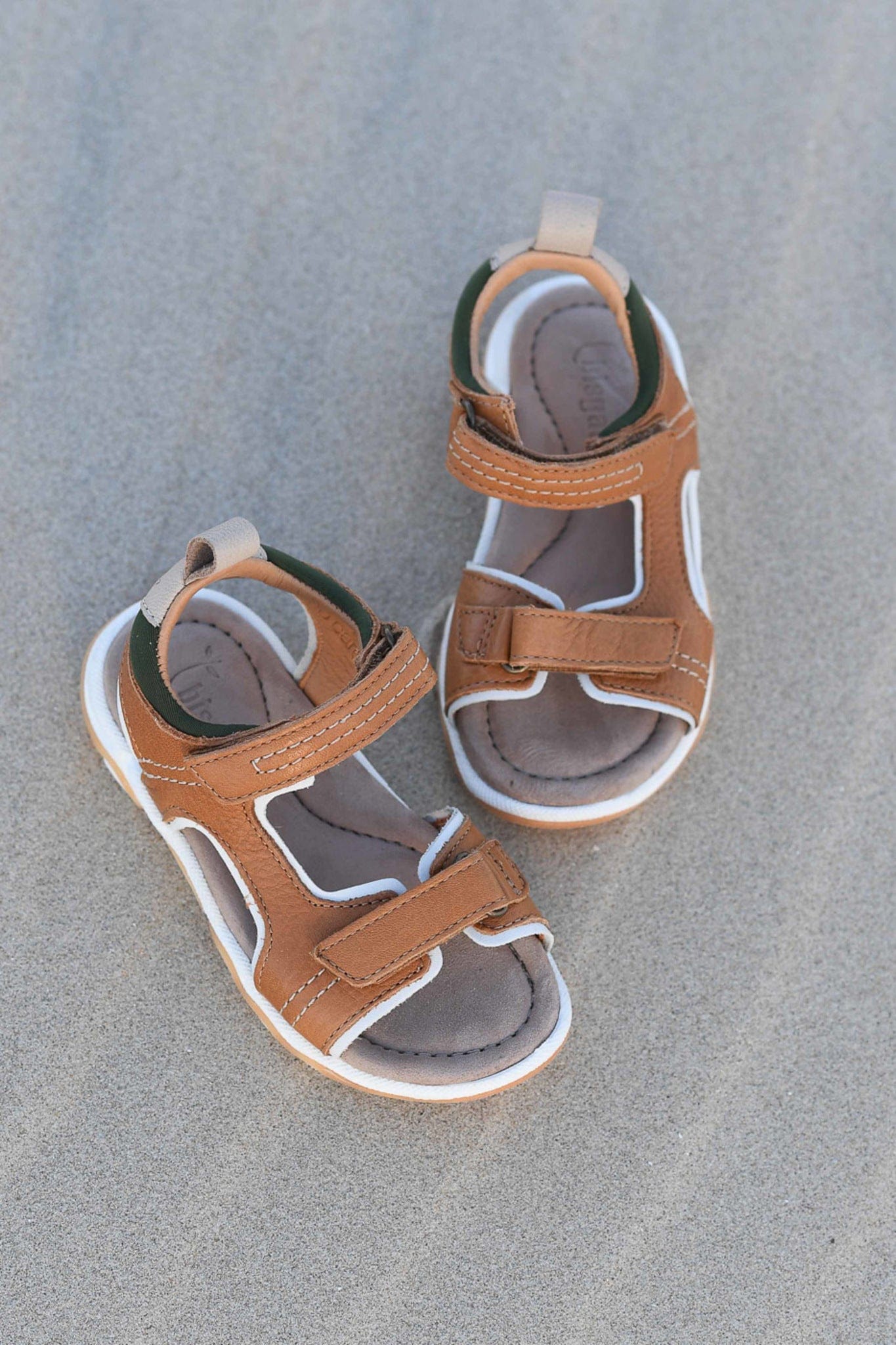 Sandales / Nu Pieds BISGAARD ADAM Camel sandales / nu pieds