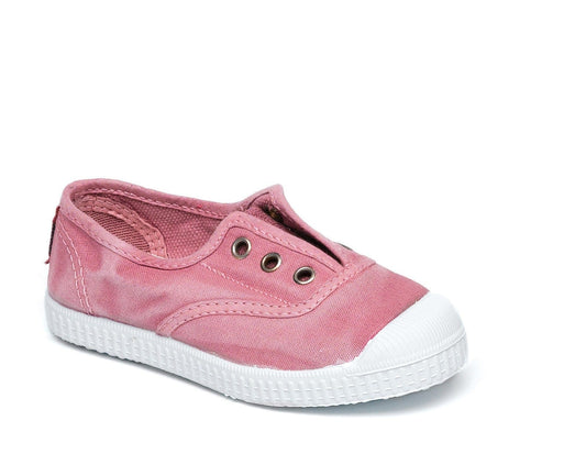 Toiles/Espadrilles CIENTA TOILE élastique 70777 Rose 42 Toiles Espadrilles