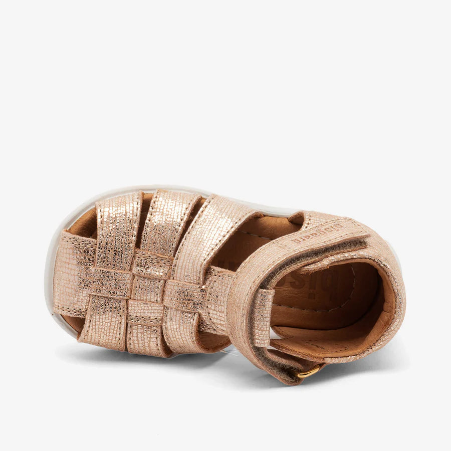 BISGAARD CARLY Rose platine sandales / nu pieds