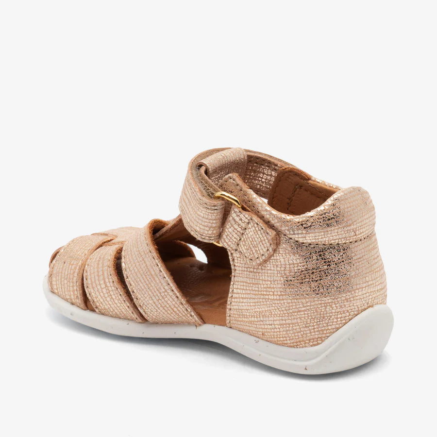 BISGAARD CARLY Rose platine sandales / nu pieds