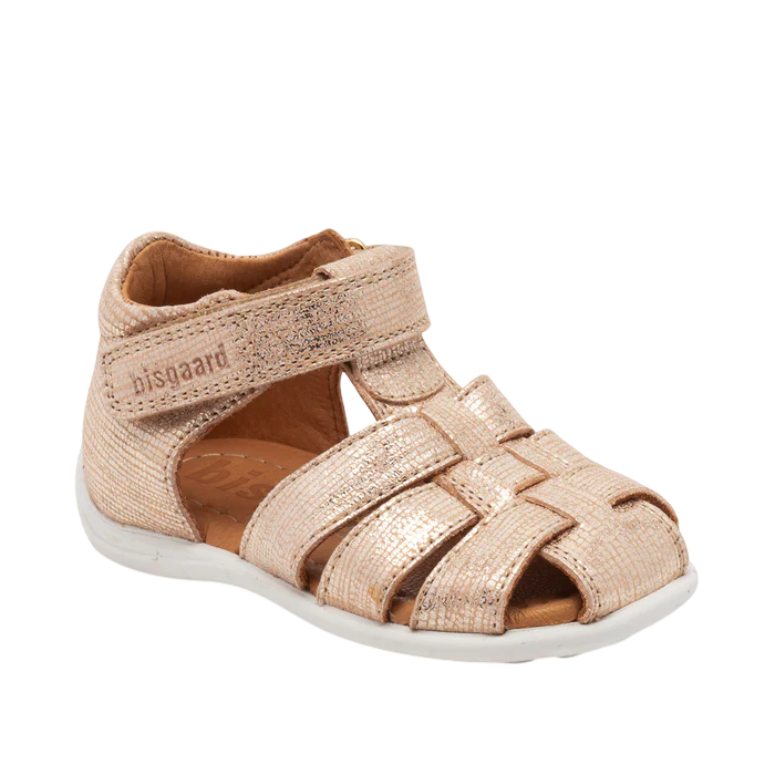 BISGAARD CARLY Rose platine sandales / nu pieds