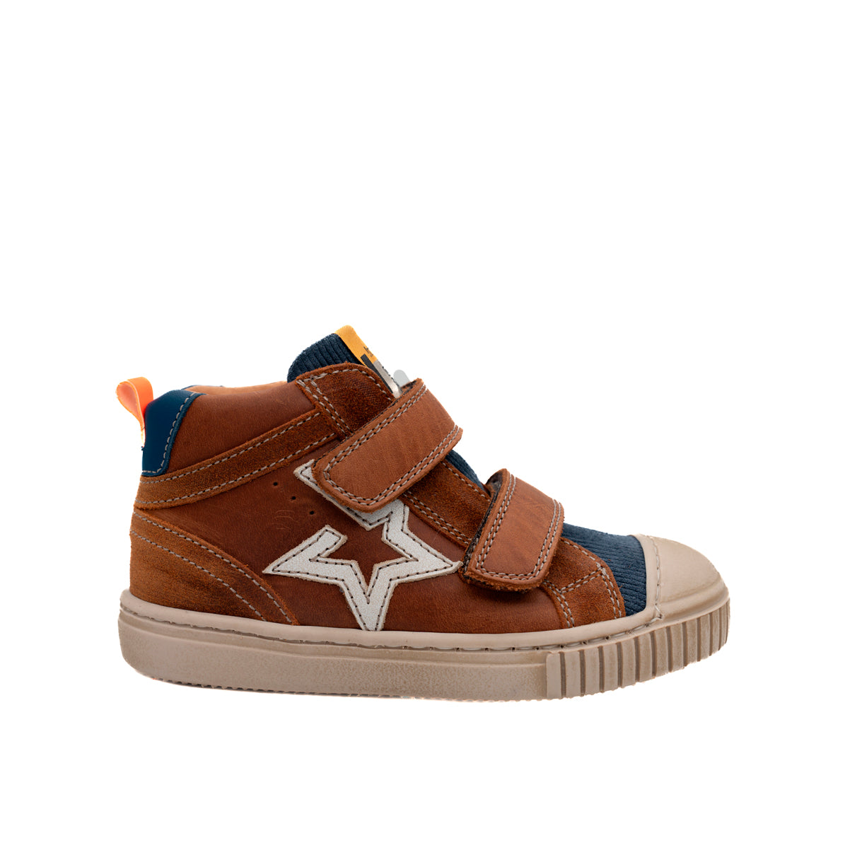 BABYBOTTE KARLOS Camel chaussures bottillons