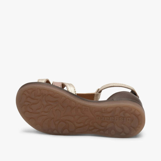 Sandales / Nu Pieds adulte 30 BISGAARD ADELE Gold Or sandales / nu pieds 5715243634565