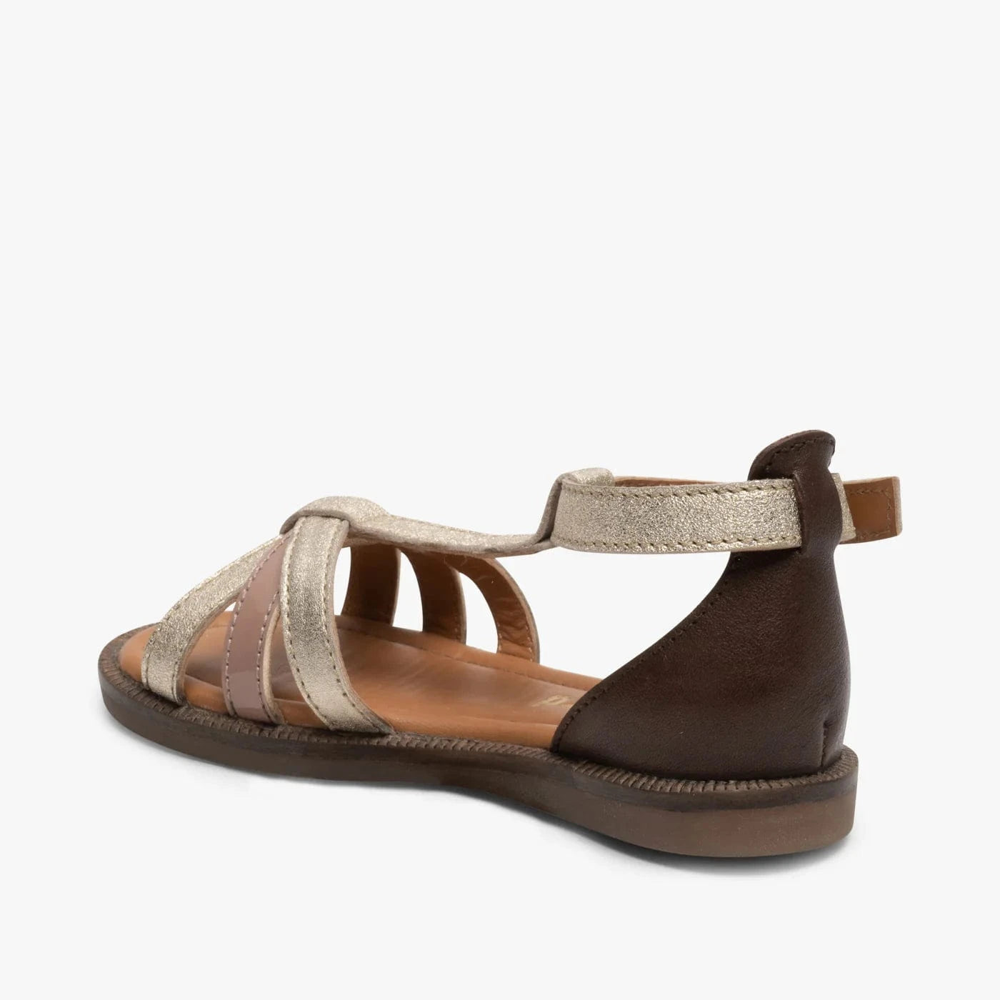 Sandales / Nu Pieds adulte 30 BISGAARD ADELE Gold Or sandales / nu pieds 5715243634565