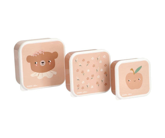 accessoires 3 boîtes à lunch Daisy Bear 2129835
