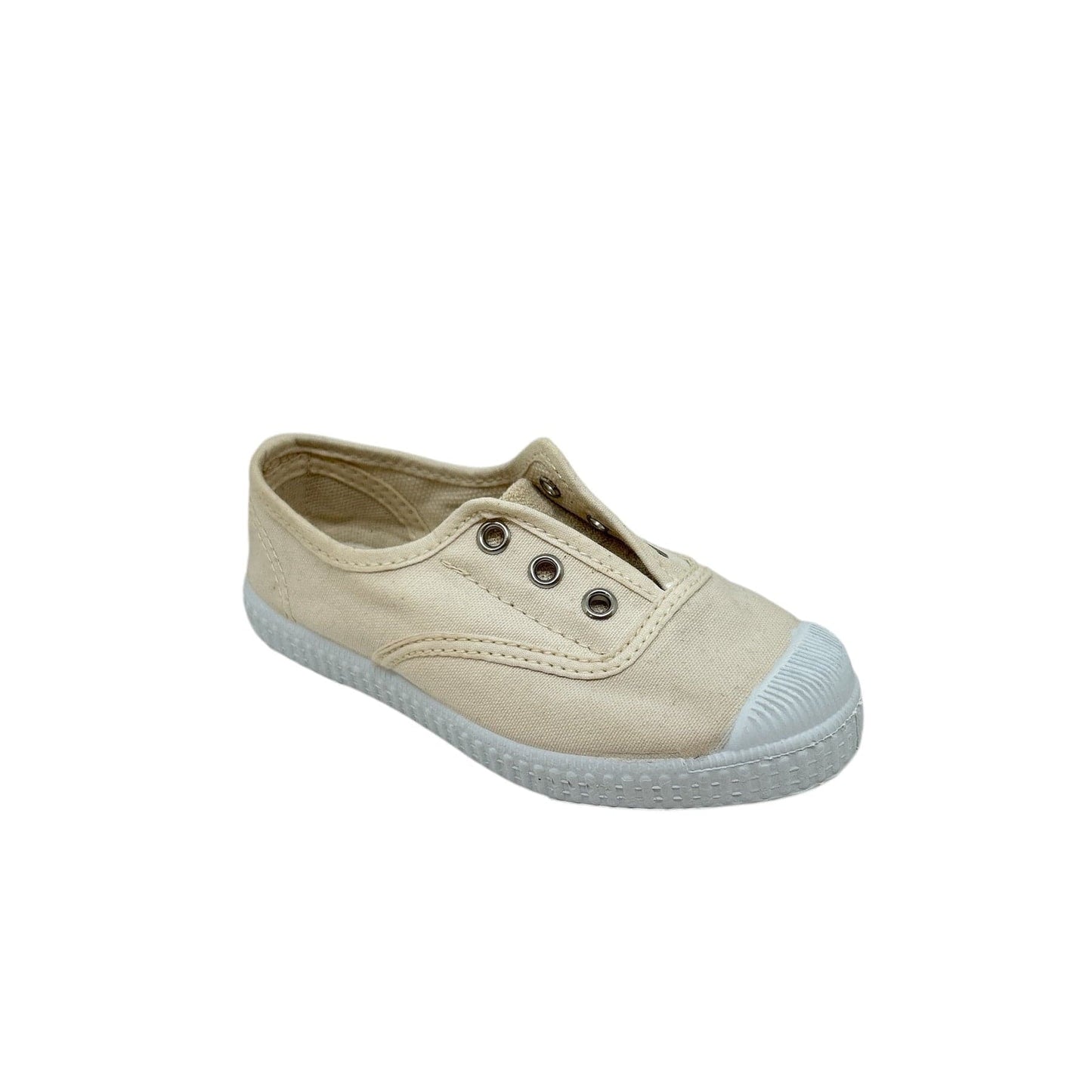Toiles/Espadrilles 26 CIENTA TOILE élastique 70997 Sand Sable Toiles Espadrilles