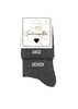 SACHOUSSETTES ANGE Noir chaussettes à paillettes