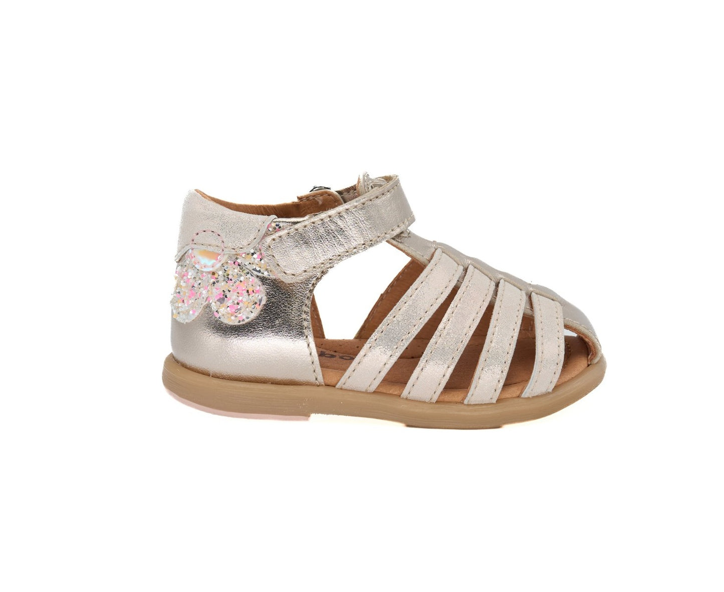 BABYBOTTE TARUCHE Ivoire sandales nu pieds