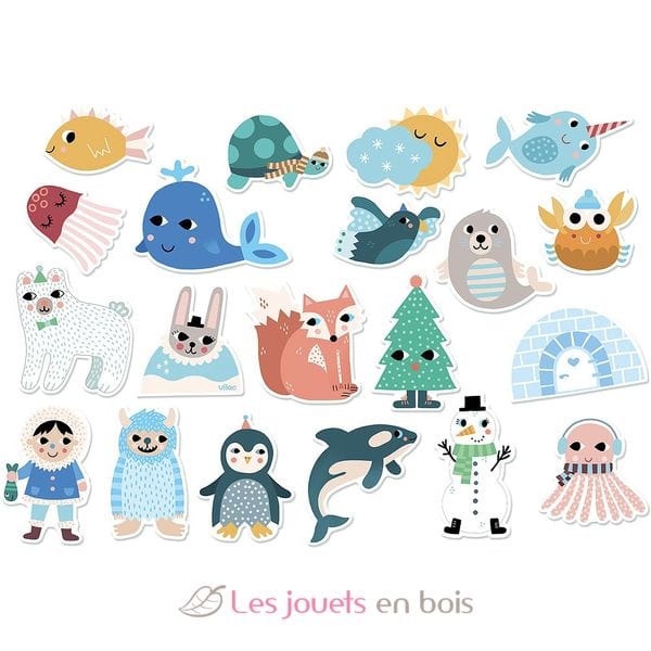 jouets iceland VILAC Magnet Iceland 8547