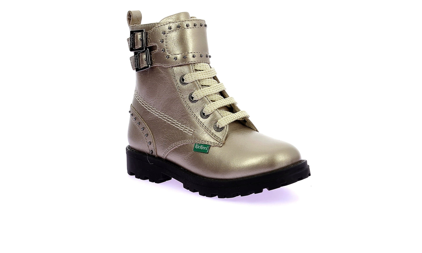 boots/bottines 33 KICKERS GROOROCK Or Beige Boots 3616432387687