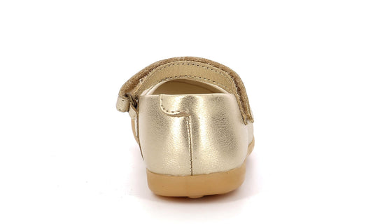 Babies/salomés KICKERS AMBELIE Or Champagne Ballerine à bride