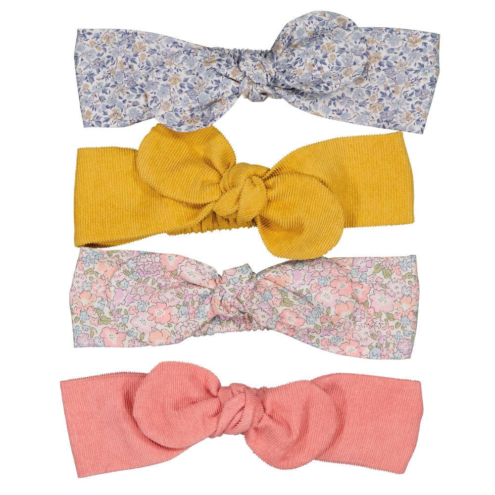 accessoires Bandeau mini - Velours côtelé rose BB_27