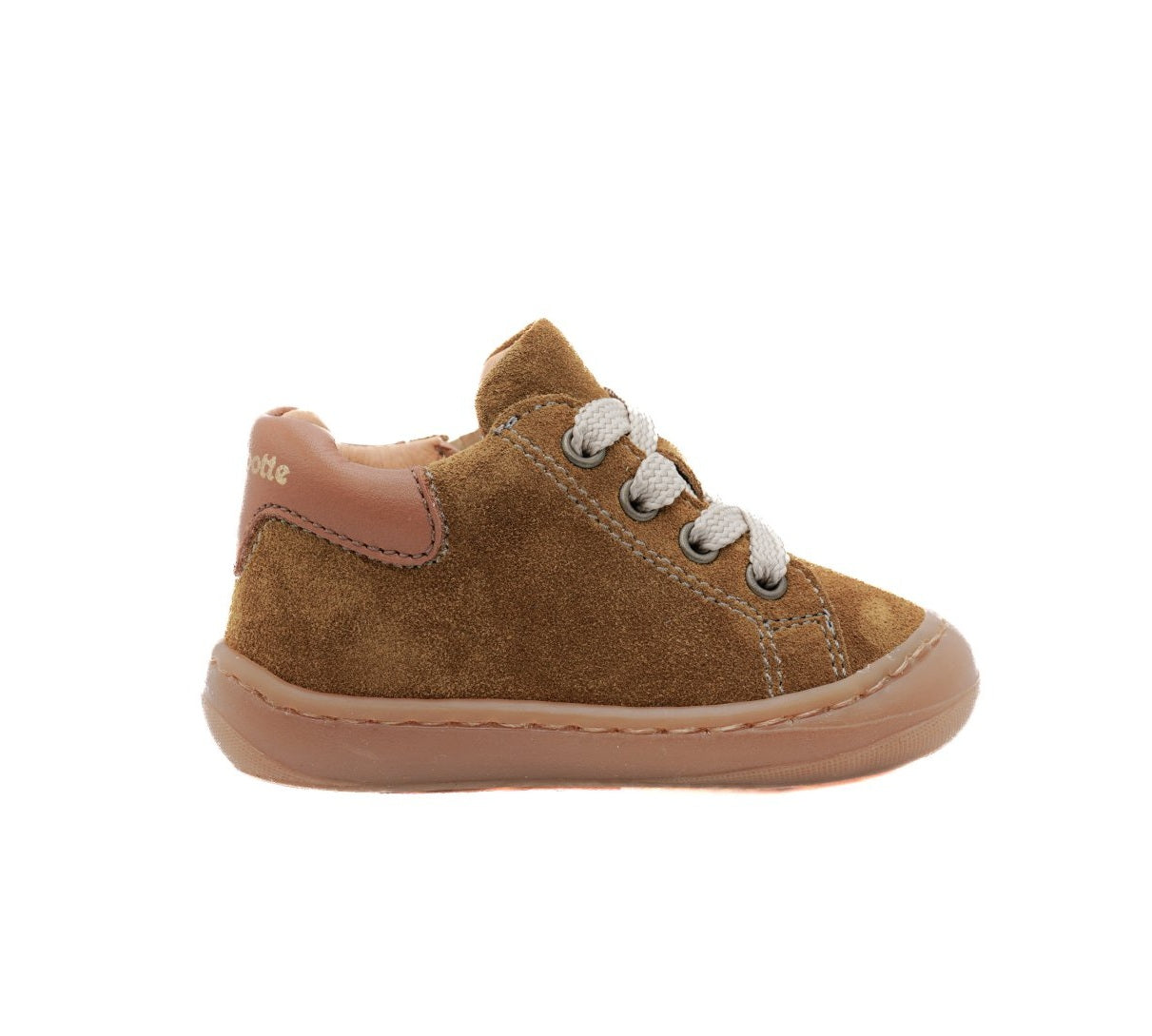 BABYBOTTE ARGO Zip Velours Kaki chaussures bottillons