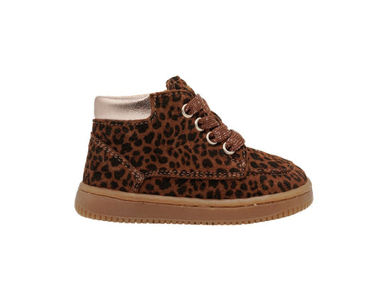 BABYBOTTE FICUS Cognac Léopard Chaussures Hautes