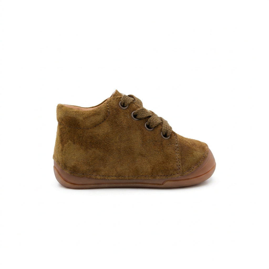 BABYBOTTE ZOHA Velours kaki chaussures bottillons premarche