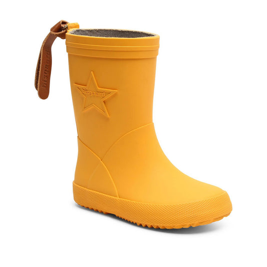 BISGAARD STAR RUBBER Yellow Bottes de pluie